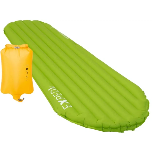 Туристичний килимок надувний Exped Ultra 1R M Mummy green (100033748) - зображення 5