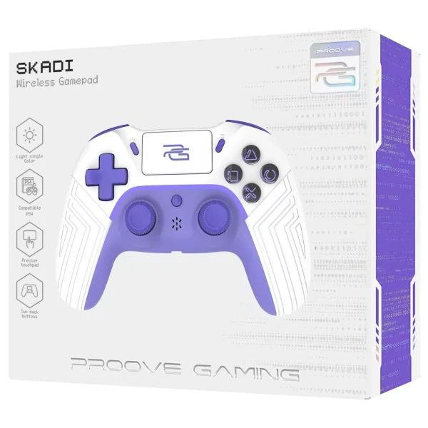Беспроводной геймпад Proove Gaming Skadi White/Purple - изображение 6