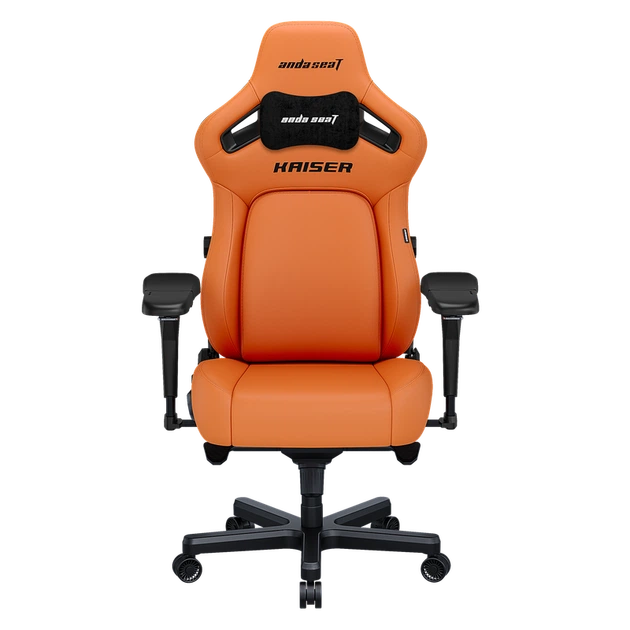 Крісло ігрове Anda Seat Kaiser 4 Orange Size XL - Фото 1 Крісло ігрове Anda Seat Kaiser 4 Orange Size XL - изображение 1