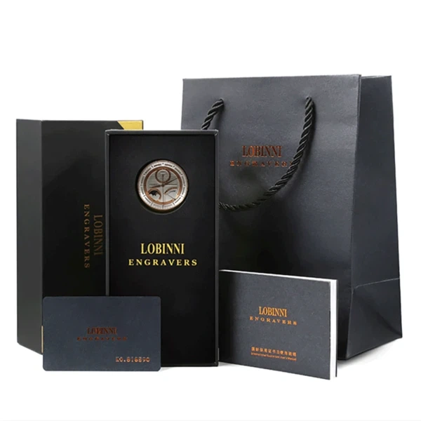 Чоловічий механічний годинник Lobinni Premium - Фото 12 Чоловічий механічний годинник Lobinni Premium - изображение 12