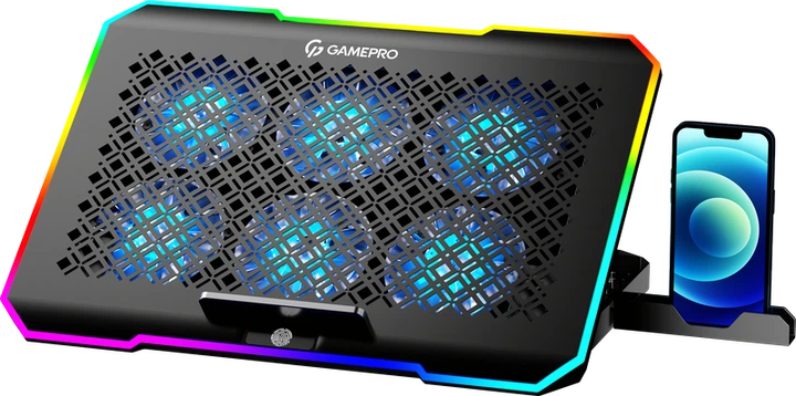 Підставка для охолодження ноутбука GamePro (CP660) - Фото 1 Підставка для охолодження ноутбука GamePro (CP660) - изображение 1
