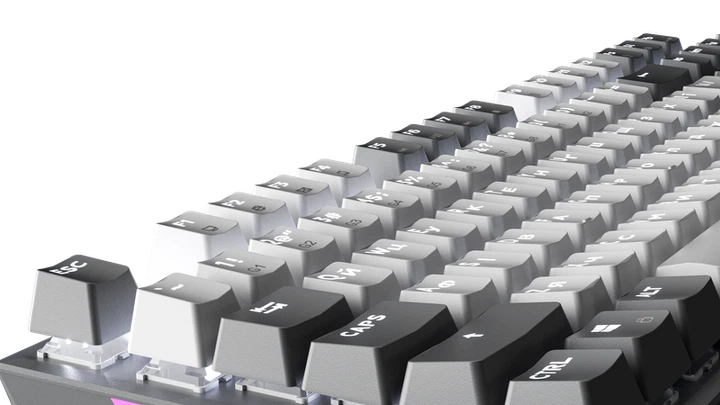 Дротова механічна клавіатура GamePro Genesis Metallic (MK144G) 100% Red switches - зображення 4