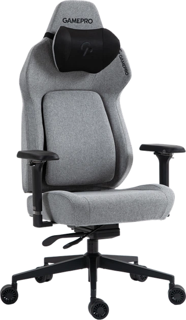 Крісло ігрове GamePro GC925G Gray - Фото 2 Крісло ігрове GamePro GC925G Gray - изображение 2