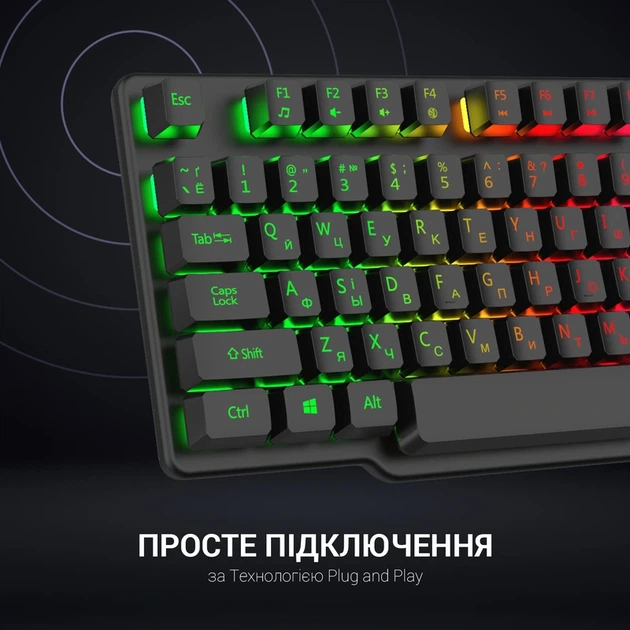 Клавіатура дротова GamePro GK380 - зображення 8