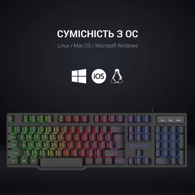 Клавіатура дротова GamePro GK380 - зображення 12
