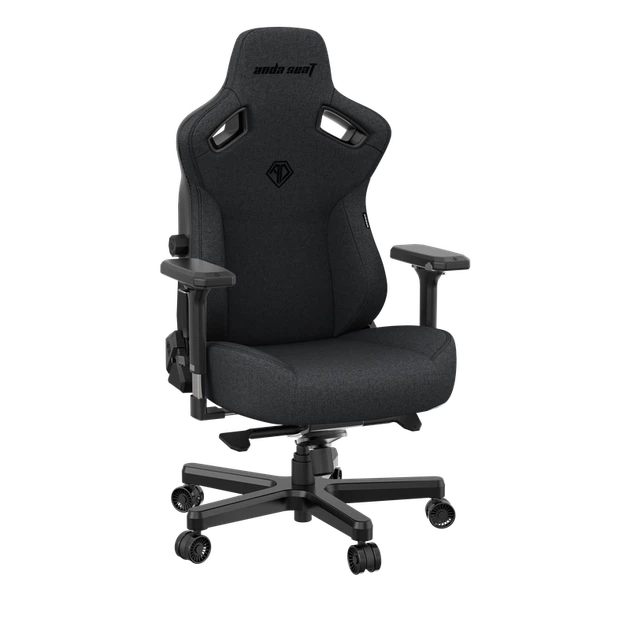 Крісло ігрове Anda Seat Kaiser 3 Dark Gray Fabric Size L - зображення 10