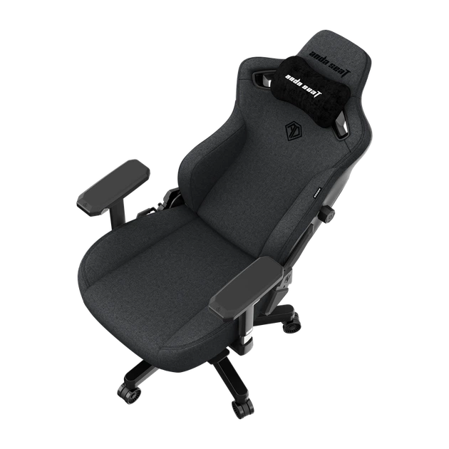 Крісло ігрове Anda Seat Kaiser 3 Dark Gray Fabric Size L - зображення 14