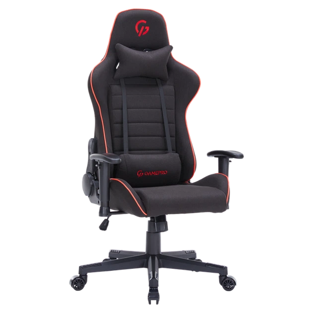 Крісло ігрове GamePro GC575FB Fabric Black&Red - изображение 6