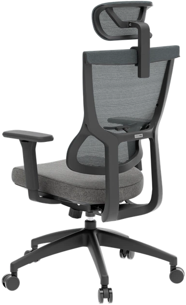 Крісло офісне OfficePro Elegant OC600-B-DG-DG - Фото 8 Крісло офісне OfficePro Elegant OC600-B-DG-DG - изображение 8
