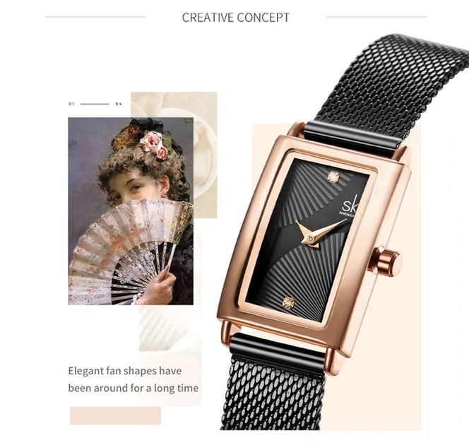 Жіночий годинник Shengke Victoria - Фото 6 Жіночий годинник Shengke Victoria - изображение 6