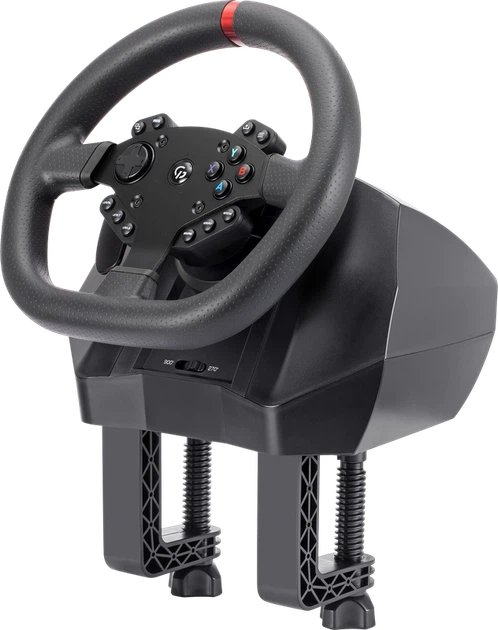 Ігрове кермо GamePro RW575PM з педалями та коробкою передач XBOX ONE/PS4/PS3/PC/SWITCH - Фото 5 Ігрове кермо GamePro RW575PM з педалями та коробкою передач XBOX ONE/PS4/PS3/PC/SWITCH - изображение 5