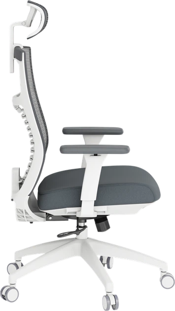 Крісло офісне OfficePro Balance OC550-W-DG-DG - зображення 4