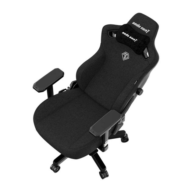Крісло ігрове Anda Seat Kaiser 3 Black Fabric Size L - изображение 13