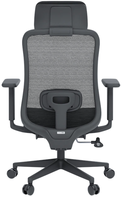 Крісло офісне OfficePro Wave OC670-B-B-B - изображение 3