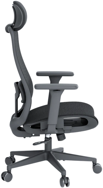 Крісло офісне OfficePro Wave OC670-B-B-B - изображение 4