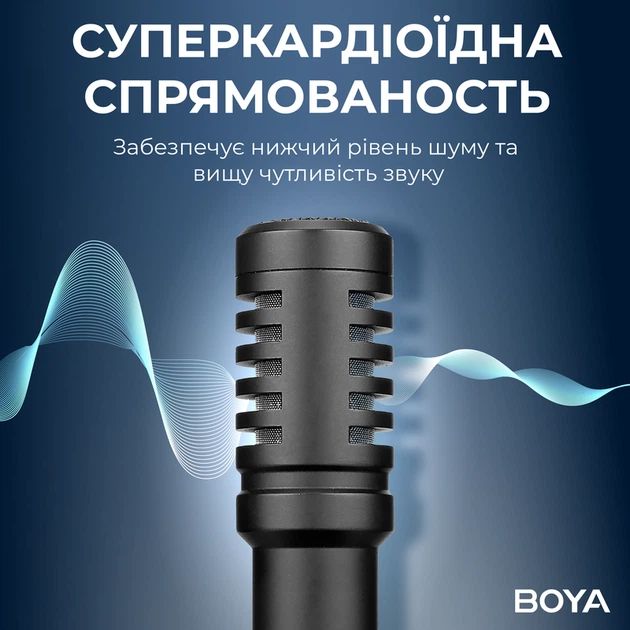 Універсальний мікрофон для камери BOYA BY-MM1+ - зображення 9
