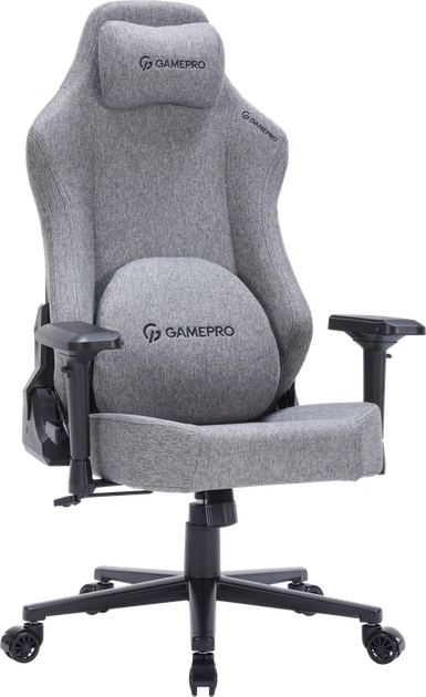 Крісло ігрове GamePro FGC750DG Fabric Dark Gray - изображение 2