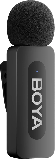 Бездротовий петличний мікрофон BOYA BY-V10 Type-C Black - изображение 4