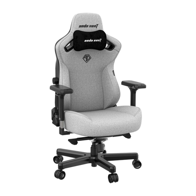 Крісло ігрове Anda Seat Kaiser 3 Grey Fabric Size XL - изображение 3
