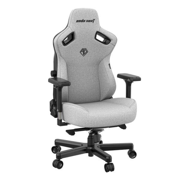 Крісло ігрове Anda Seat Kaiser 3 Grey Fabric Size XL - изображение 8