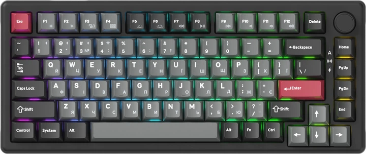 Бездротова механічна клавіатура GamePro Asgard Yord (MK266BK) - зображення 5