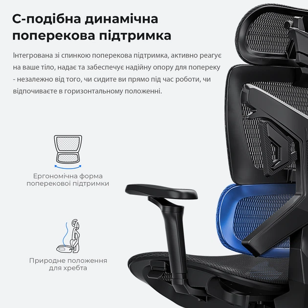 Крісло ігрове Anda Seat X-Air Mega Size XL Mesh Gray Twilight - Фото 12 Крісло ігрове Anda Seat X-Air Mega Size XL Mesh Gray Twilight - изображение 12