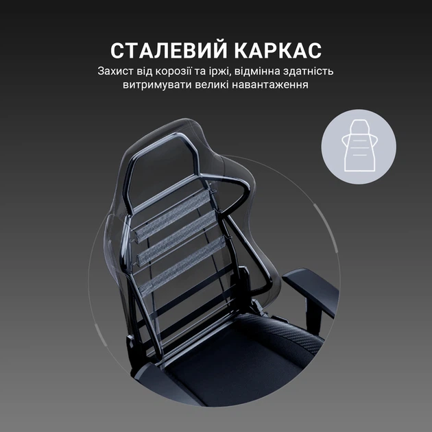 Крісло ігрове Anda Seat Luna Pro Gray Fabric Size L - Фото 15 Крісло ігрове Anda Seat Luna Pro Gray Fabric Size L - изображение 15