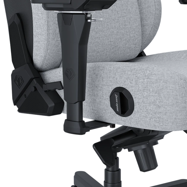 Крісло ігрове Anda Seat Kaiser 4 Grey Fabric Size XL - Фото 8 Крісло ігрове Anda Seat Kaiser 4 Grey Fabric Size XL - изображение 8