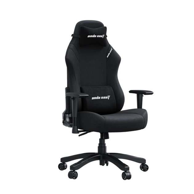 Крісло ігрове Anda Seat Luna Black Fabric Size L - изображение 4