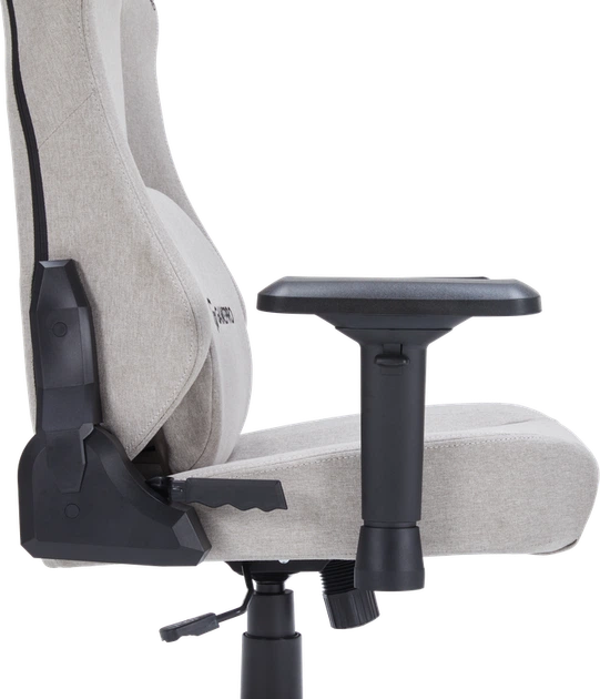 Крісло ігрове GamePro FGC750LG Fabric Light Gray - изображение 15