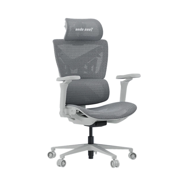 Крісло ігрове Anda Seat X-Air Pro Size XL Mesh Gray - изображение 3