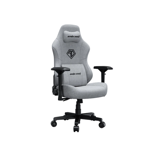Крісло ігрове Anda Seat Phantom 3 Pro Grey Fabric Size L - изображение 3