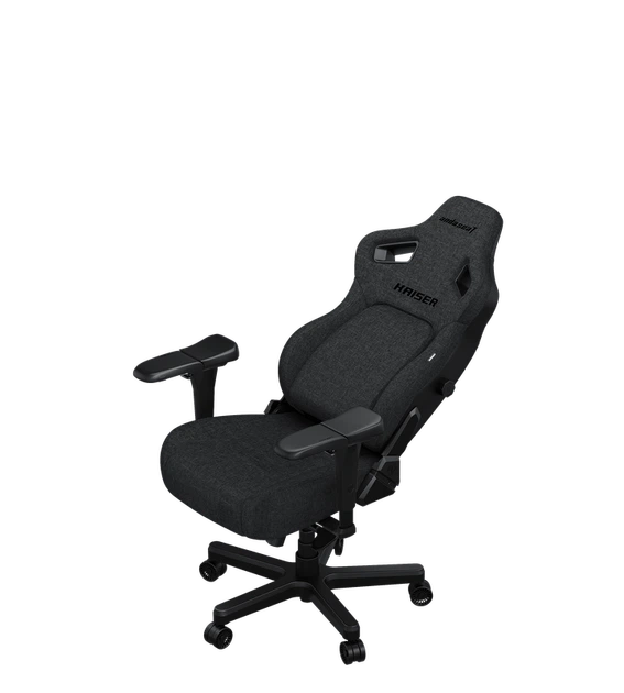 Крісло ігрове Anda Seat Kaiser 4 Dark Grey Fabric Size L - Фото 6 Крісло ігрове Anda Seat Kaiser 4 Dark Grey Fabric Size L - изображение 6