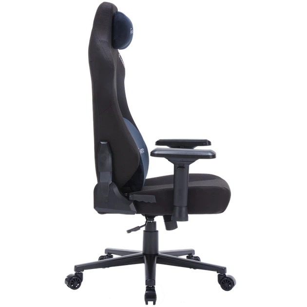 Крісло ігрове GamePro FGC750B Fabric Black - Фото 5 Крісло ігрове GamePro FGC750B Fabric Black - изображение 5