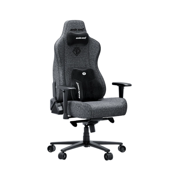 Крісло ігрове Anda Seat Novis Plus Fabric Dark Grey Size XL - изображение 2