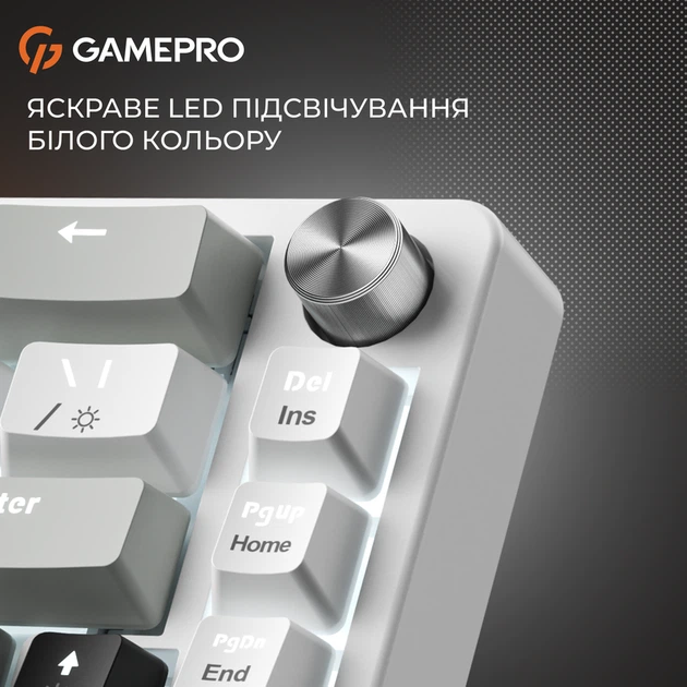Механічна клавіатура GamePro Genesis Silverlight (MK116) - зображення 8