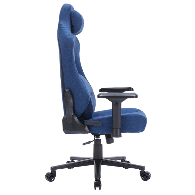 Крісло ігрове GamePro FGC750DB Fabric Dark Blue - зображення 3