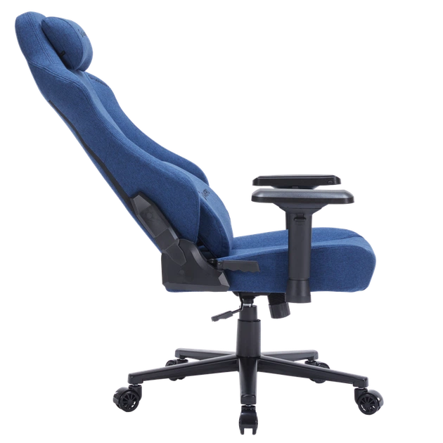 Крісло ігрове GamePro FGC750DB Fabric Dark Blue - зображення 4