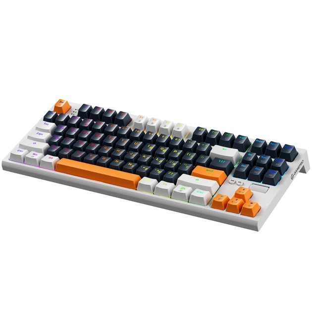 Дротова механічна клавіатура GamePro MK180W (Red) з Hot-Swap RGB White - зображення 4