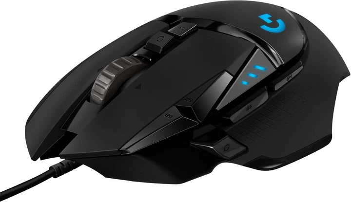 その他 G502 Миша Logitech G502 Gaming Mouse HERO High Performance Black (910