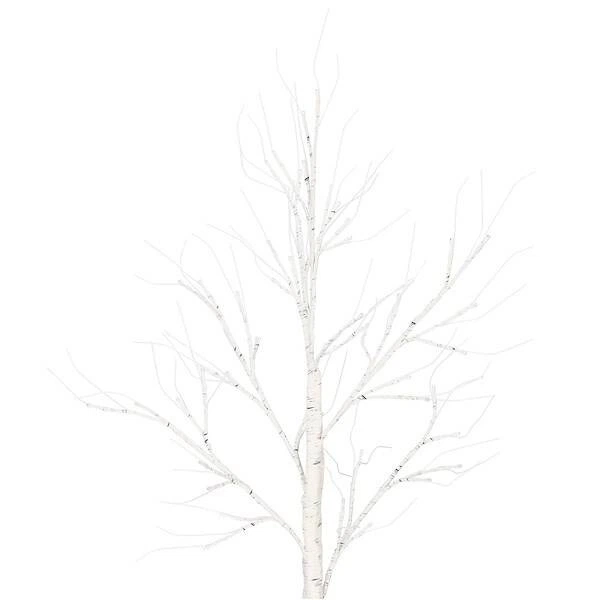 Świecące drzewko Springos CL0952 świąteczne 180 cm 96 LED Brzoza (5907719426464) - obraz 3