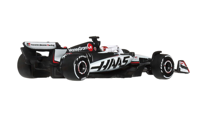 Машинка Premium Hot Wheels MoneyGram Haas F1 Team (#31 Esteban Ocon) 1:64 JKD78 Black - изображение 3