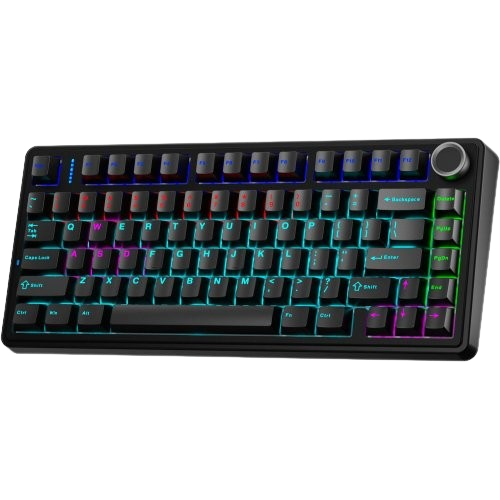 Клавіатура Aula F75 KRGD Blue RGB Black (6948391202846) - зображення 2