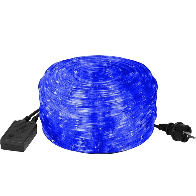 Wąż świetlny Springos CL1203 240 LED 10 m Niebieski (5907719422183) - obraz 3