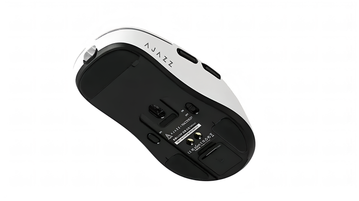 Миша бездротова ігрова Ajazz AJ159P PAW3395 26000 DPI Bluetooth / 2.4G / USB з док-станцією легка - зображення 7