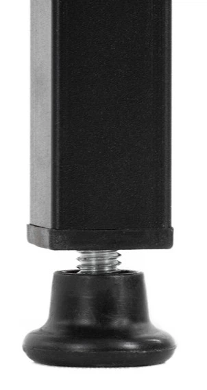 Biurko komputerowe SPRINGOS HF0046 regał z półkami Czarny (5908455305044) - obraz 8