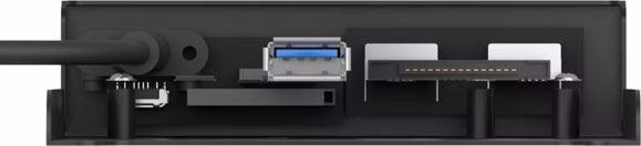 USB хаб Icy Box IB-HUB1419-I3 USB 3.0 Black (IB-HUB1419-I3) - зображення 3