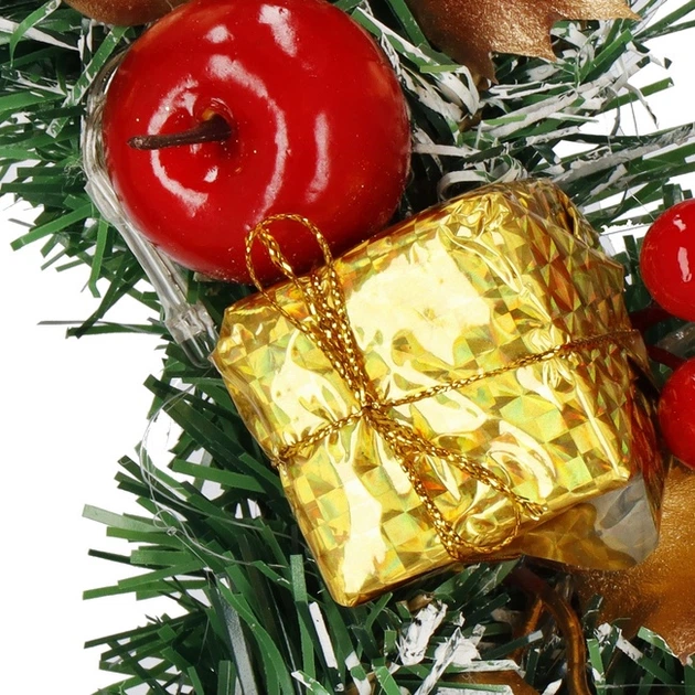 Wianek świąteczny Springos CA1318 ozdoba na drzwi 30 cm (5907719466132) - obraz 2