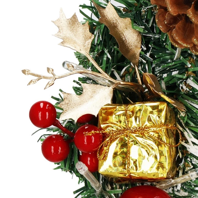 Wianek świąteczny Springos CA1318 ozdoba na drzwi 30 cm (5907719466132) - obraz 6