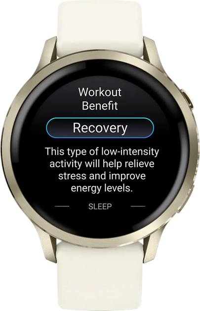 Смарт-годинник Garmin Venu 4 41mm Lunar Gold with Bone Silicone Band (010-03013-00) - зображення 4